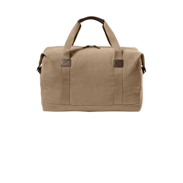 Port Authority Washed Canvas Duffel... from ASI 84863 SanMar