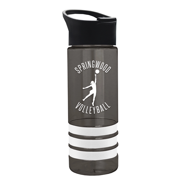 Sergeant2 -24 Oz. Stripe Pop-Up Sip Lid... from ASI 55990 Garyline