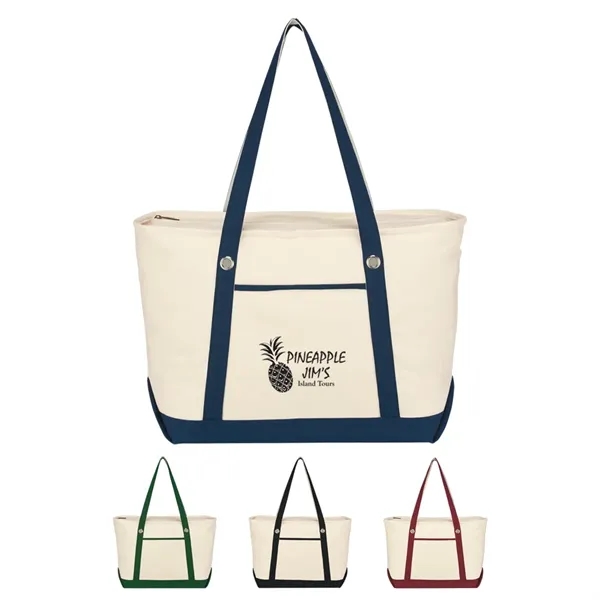 Large Cotton Canvas Sailing Tote.  12 oz. Cotton Canvas. ... from ASI 61125 Hit Promotional Products / Hit®