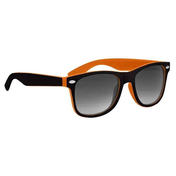 Two-tone sunglasses made of recycled polycarbonate material.... from ASI 61125 Hit Promotional Products / Hit®
