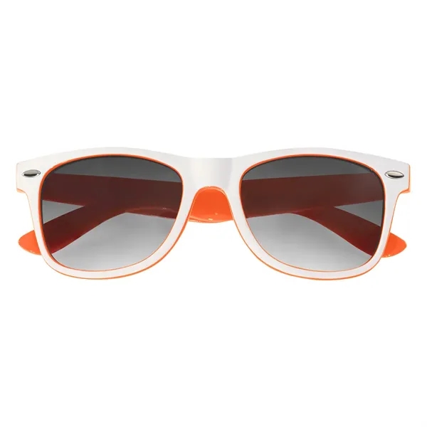 Two-tone sunglasses made of recycled polycarbonate material.... from ASI 61125 Hit Promotional Products / Hit®