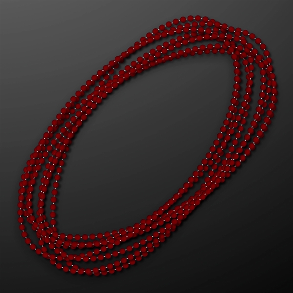 7MM 33" Round  Beaded Necklaces (Non-Light Up)... from ASI 34194 ALightPromos