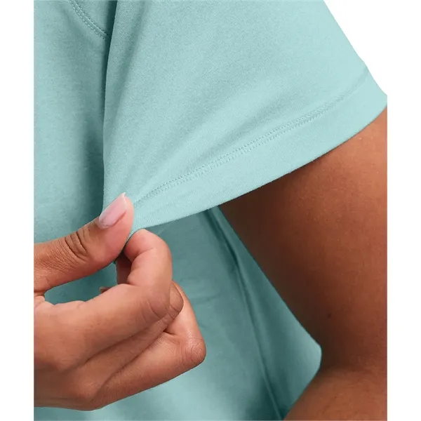 Recycled polyester women's performance tee with moisture-wicking comfort, UPF 50+ protection,... from ASI 44620 Charles River Apparel