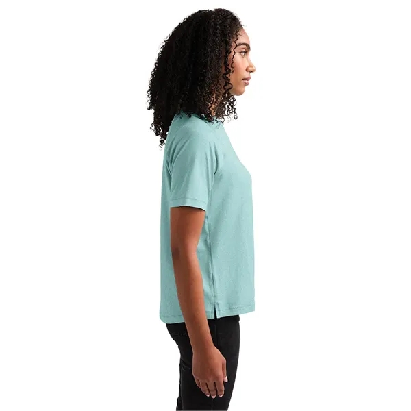 Recycled polyester women's performance tee with moisture-wicking comfort, UPF 50+ protection,... from ASI 44620 Charles River Apparel