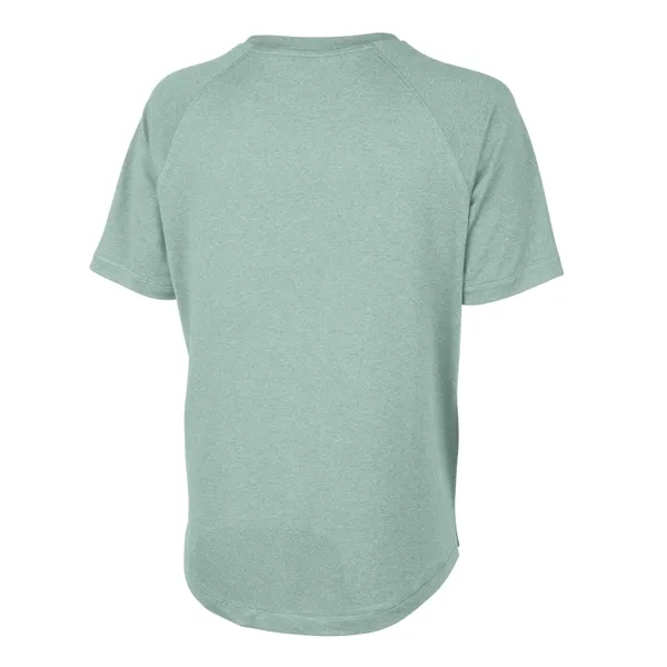 Recycled polyester women's performance tee with moisture-wicking comfort, UPF 50+ protection,... from ASI 44620 Charles River Apparel