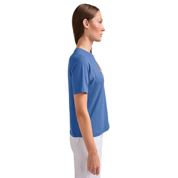 Recycled polyester women's performance tee with moisture-wicking comfort, UPF 50+ protection,... from ASI 44620 Charles River Apparel