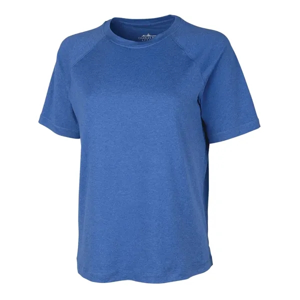 Recycled polyester women's performance tee with moisture-wicking comfort, UPF 50+ protection,... from ASI 44620 Charles River Apparel