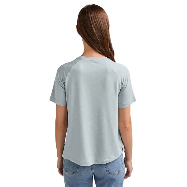 Recycled polyester women's performance tee with moisture-wicking comfort, UPF 50+ protection,... from ASI 44620 Charles River Apparel
