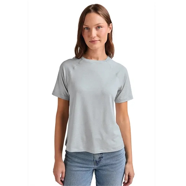 Recycled polyester women's performance tee with moisture-wicking comfort, UPF 50+ protection,... from ASI 44620 Charles River Apparel