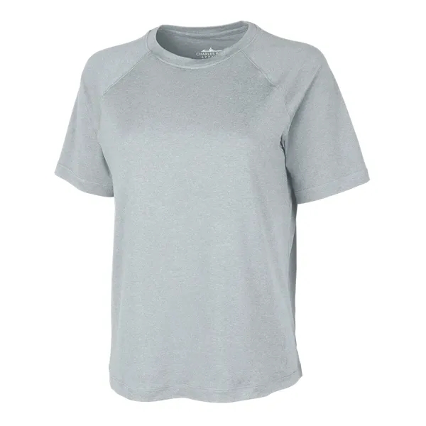 Recycled polyester women's performance tee with moisture-wicking comfort, UPF 50+ protection,... from ASI 44620 Charles River Apparel