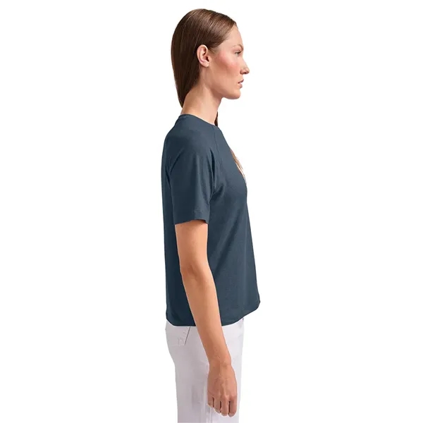 Recycled polyester women's performance tee with moisture-wicking comfort, UPF 50+ protection,... from ASI 44620 Charles River Apparel