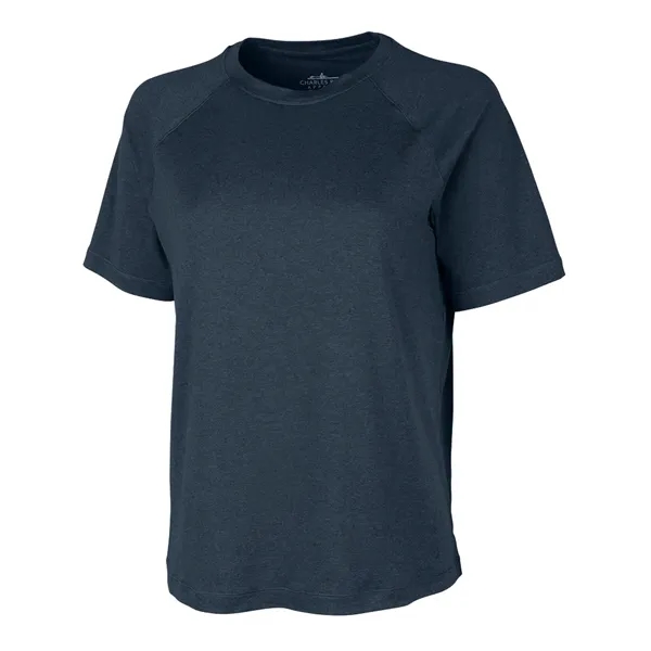 Recycled polyester women's performance tee with moisture-wicking comfort, UPF 50+ protection,... from ASI 44620 Charles River Apparel