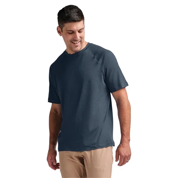 Recycled polyester unisex performance tee with moisture-wicking comfort, UPF 50+, and... from ASI 44620 Charles River Apparel