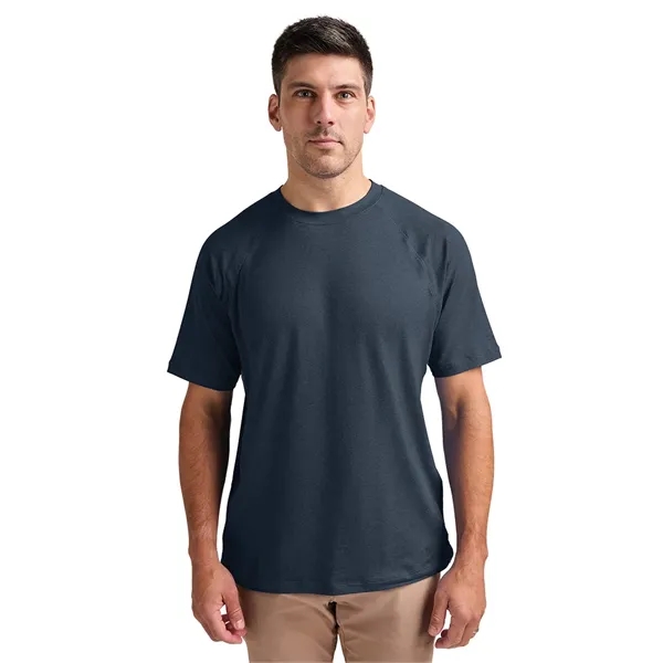 Recycled polyester unisex performance tee with moisture-wicking comfort, UPF 50+, and... from ASI 44620 Charles River Apparel