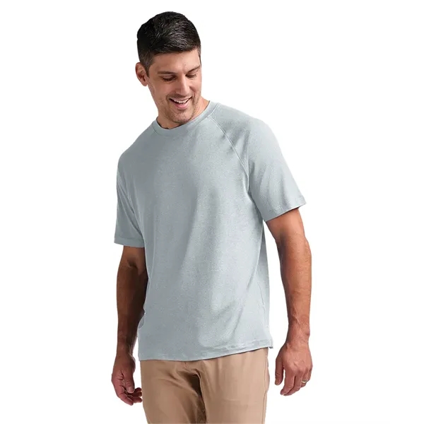 Recycled polyester unisex performance tee with moisture-wicking comfort, UPF 50+, and... from ASI 44620 Charles River Apparel