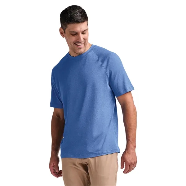 Recycled polyester unisex performance tee with moisture-wicking comfort, UPF 50+, and... from ASI 44620 Charles River Apparel