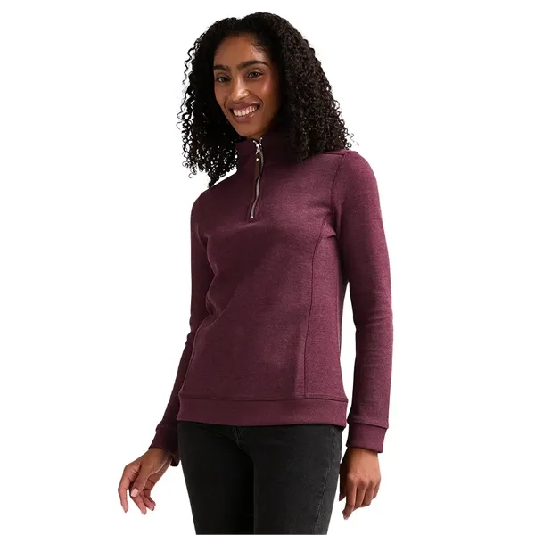 Our midweight Women's Hudson Quarter Zip Pullover is a cotton-blend pullover... from ASI 44620 Charles River Apparel