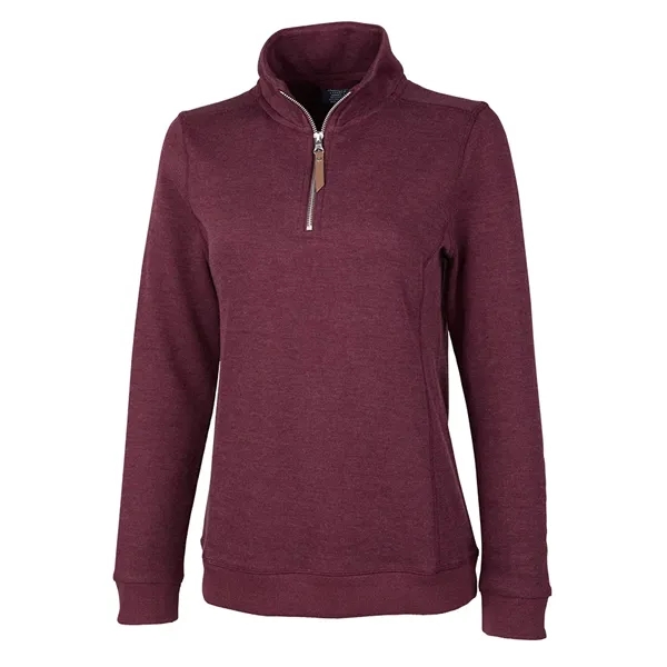 Our midweight Women's Hudson Quarter Zip Pullover is a cotton-blend pullover... from ASI 44620 Charles River Apparel