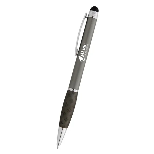 Twist-action ballpoint pen with stylus on one end... from ASI 61125 Hit Promotional Products / Hit®