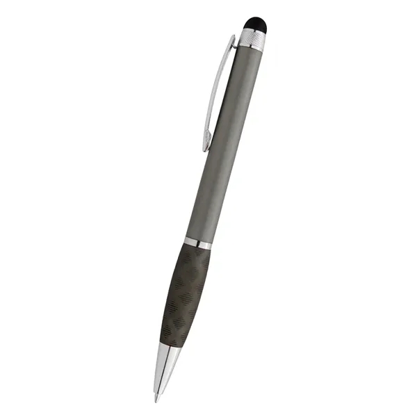Twist-action ballpoint pen with stylus on one end... from ASI 61125 Hit Promotional Products / Hit®