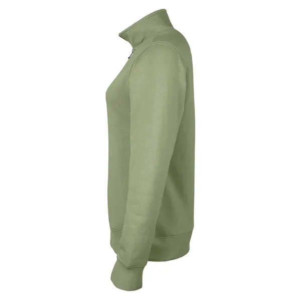 Our versatile & mid-weight Women's Crosswind Quarter Zip Sweatshirt made from... from ASI 44620 Charles River Apparel
