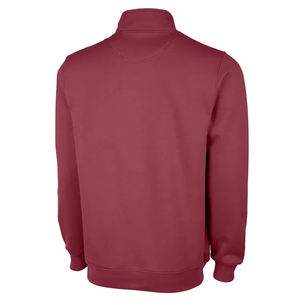 Quarter zip sweatshirt with side pockets and relaxed fit.... from ASI 44620 Charles River Apparel