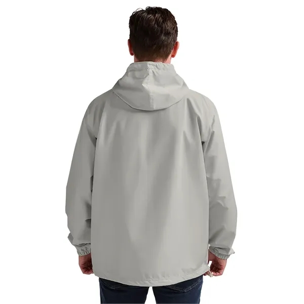 Wind and water-resistant pullover with an extended zipper.... from ASI 44620 Charles River Apparel