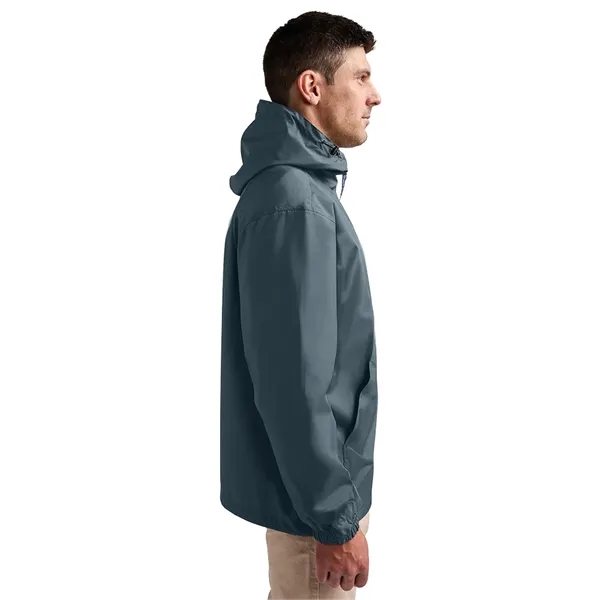 Wind and water-resistant pullover with an extended zipper.... from ASI 44620 Charles River Apparel