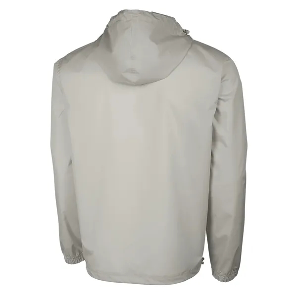 Wind and water-resistant pullover with an extended zipper.... from ASI 44620 Charles River Apparel