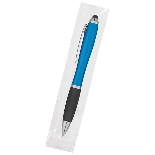 Tote bag with stylus pen, hand sanitizer, notebook, and wallet /... from ASI 61125 Hit Promotional Products / Hit®