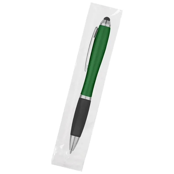 Tote bag with stylus pen, hand sanitizer, notebook, and wallet /... from ASI 61125 Hit Promotional Products / Hit®