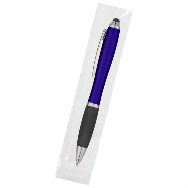 Tote bag with stylus pen, hand sanitizer, notebook, and wallet /... from ASI 61125 Hit Promotional Products / Hit®