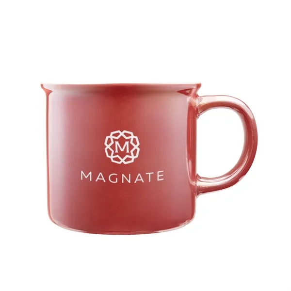 15-ounce ceramic campfire mug with ear-shaped handle and lip edge.... from ASI 61125 Hit Promotional Products / Hit®