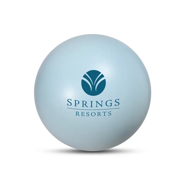 Polyurethane foam stress ball with customization; offered in an assortment of... from ASI 79530 Prime Line
