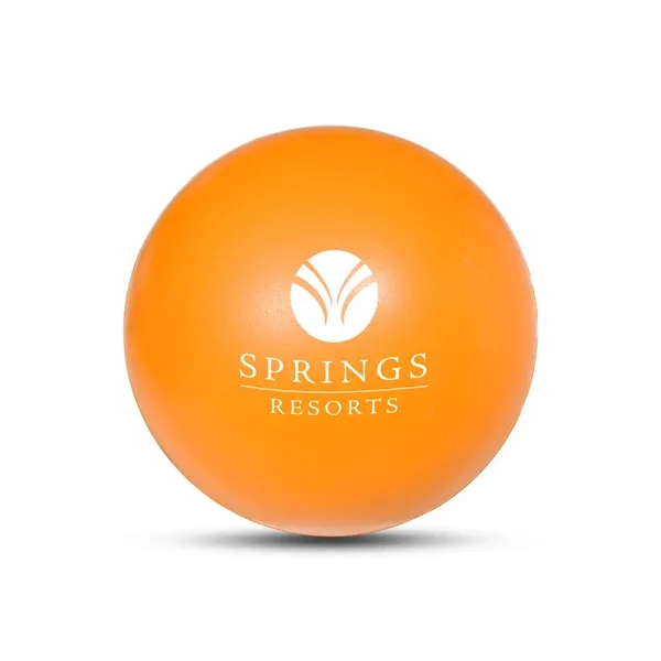 Polyurethane foam stress ball with customization; offered in an assortment of... from ASI 79530 Prime Line