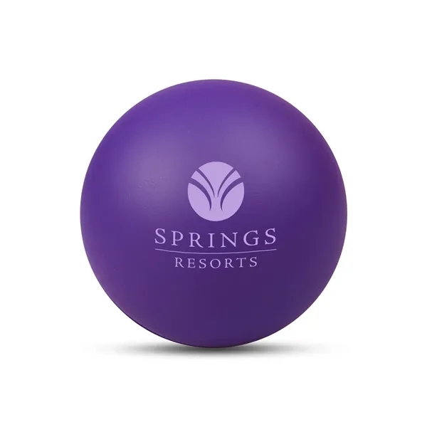 Polyurethane foam stress ball with customization; offered in an assortment of... from ASI 79530 Prime Line