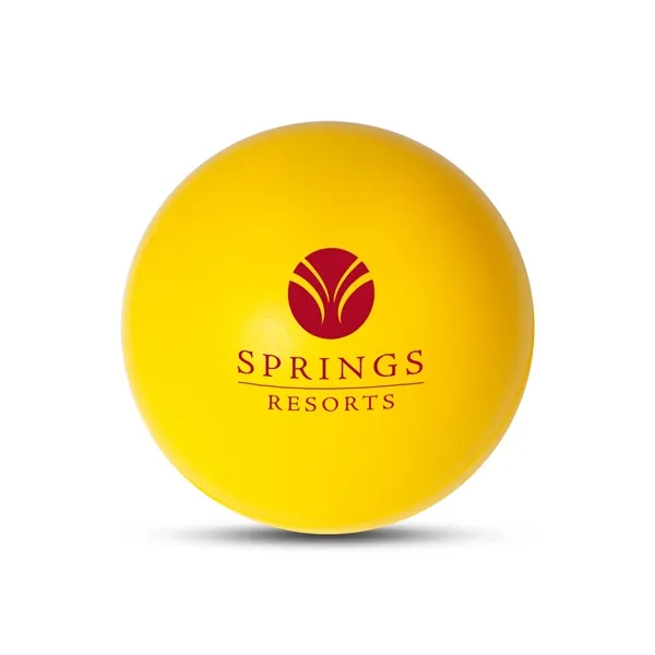 Polyurethane foam stress ball with customization; offered in an assortment of... from ASI 79530 Prime Line
