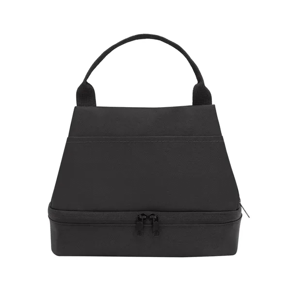 Eco Friendly Two Compartment Lunch Cooler Tote...... from ASI 79530 Prime Line