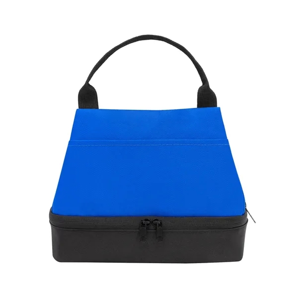 Eco Friendly Two Compartment Lunch Cooler Tote...... from ASI 79530 Prime Line