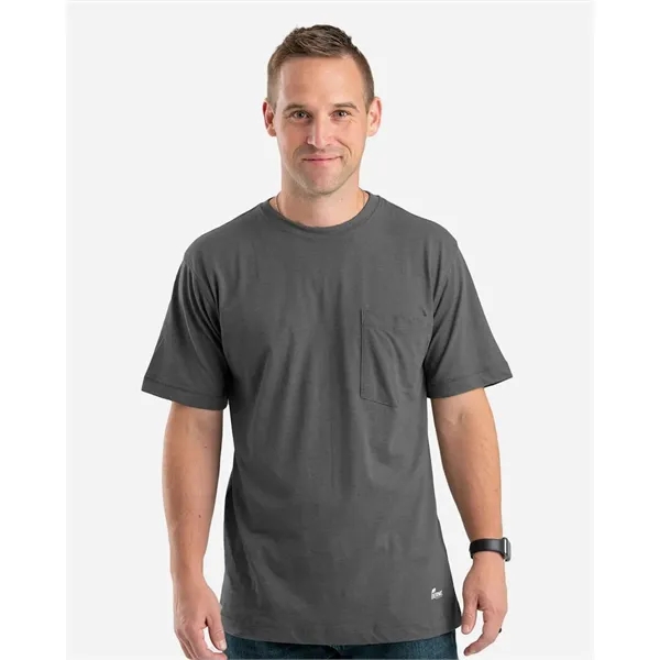 Berne Apparel Lightweight Performance Pocket T-Shirt... from ASI 84358 S&S Activewear