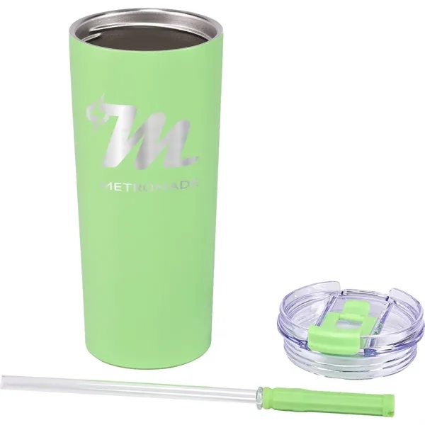 20oz Urban Peak® Cascade Pop-Up Straw Tumbler... from ASI 89320 Starline USA Inc