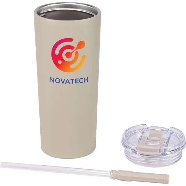 20oz Urban Peak® Cascade Pop-Up Straw Tumbler... from ASI 89320 Starline USA Inc