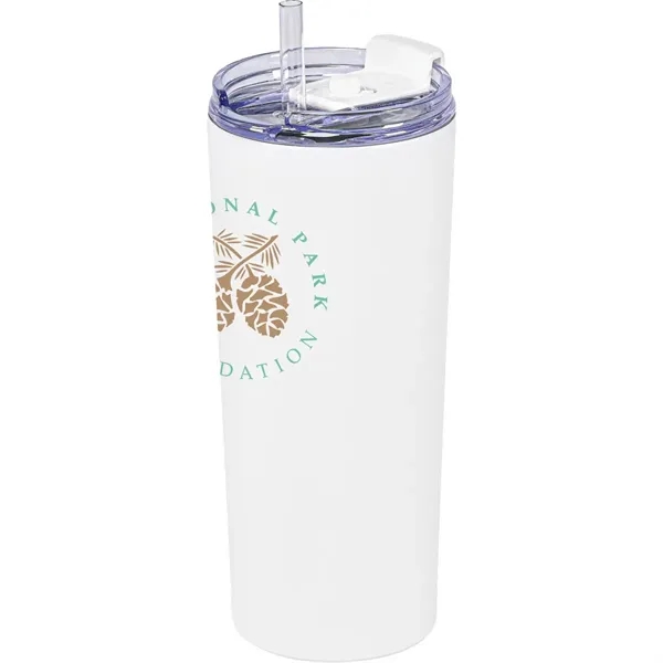 20oz Urban Peak® Cascade Pop-Up Straw Tumbler... from ASI 89320 Starline USA Inc