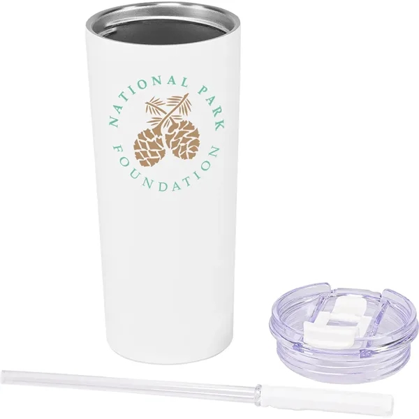 20oz Urban Peak® Cascade Pop-Up Straw Tumbler... from ASI 89320 Starline USA Inc