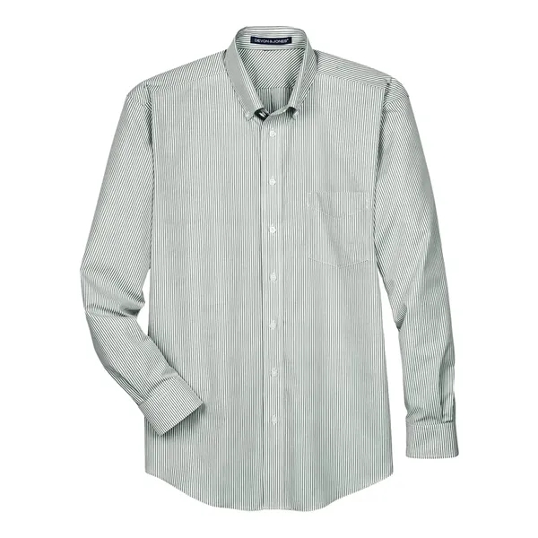 DJ Classic Crown Collection® Banker Stripe Woven Shirt... from ASI 84358 S&S Activewear