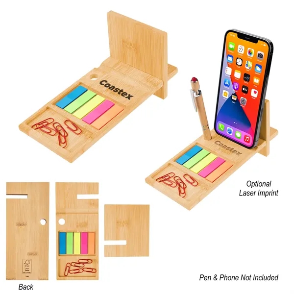 Phone Holder With Sticky Flags... from ASI 61125 Hit Promotional Products / Hit®