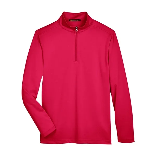 Harriton Advantage Snag Protection Plus Quarter-Zip... from ASI 84358 S&S Activewear