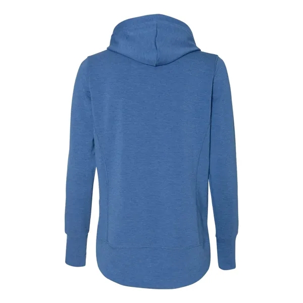 Omega Stretch Terry Women's Snap Placket Hooded Pullover... from ASI 84358 S&S Activewear