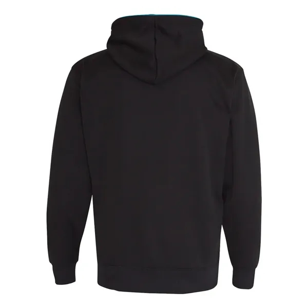 Zip-up hoodie with EL lit piping on the zipper placket and... from ASI 84358 S&S Activewear