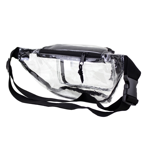 Clear 3 Pockets Fanny Pack... from ASI 31978 Admanline